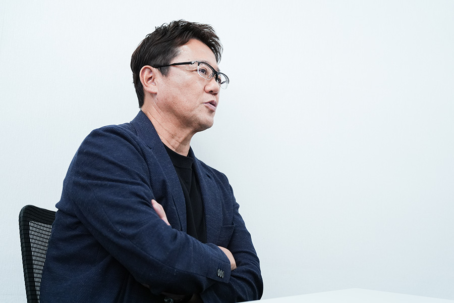 古田敦也氏【写真：小林靖】