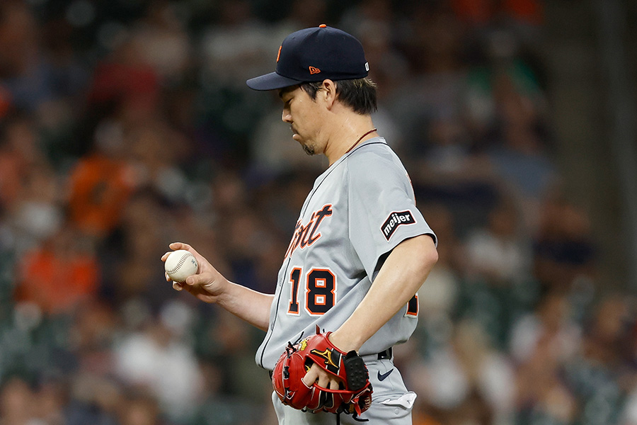カブスとマイナー契約を結んだ前田健太(写真はタイガース在籍時)【写真:Getty Images】