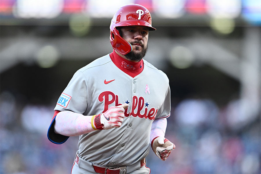 フィリーズのカイル・シュワーバー【写真：ロイター】