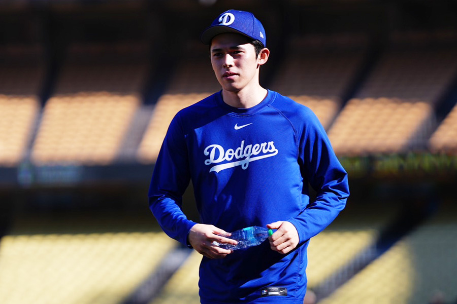 ドジャース・佐々木朗希【写真：荒川祐史】