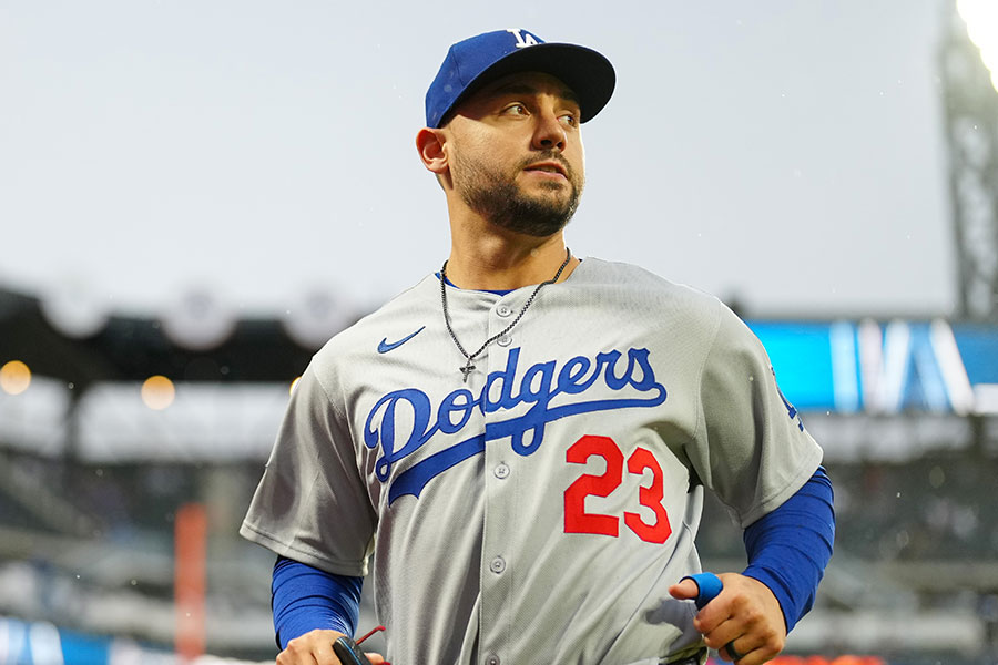 ドジャースのマイケル・コンフォート【写真：Getty Images】