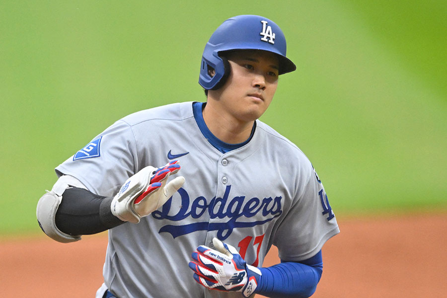 20号2ランを放ったドジャース・大谷翔平【写真：ロイター】