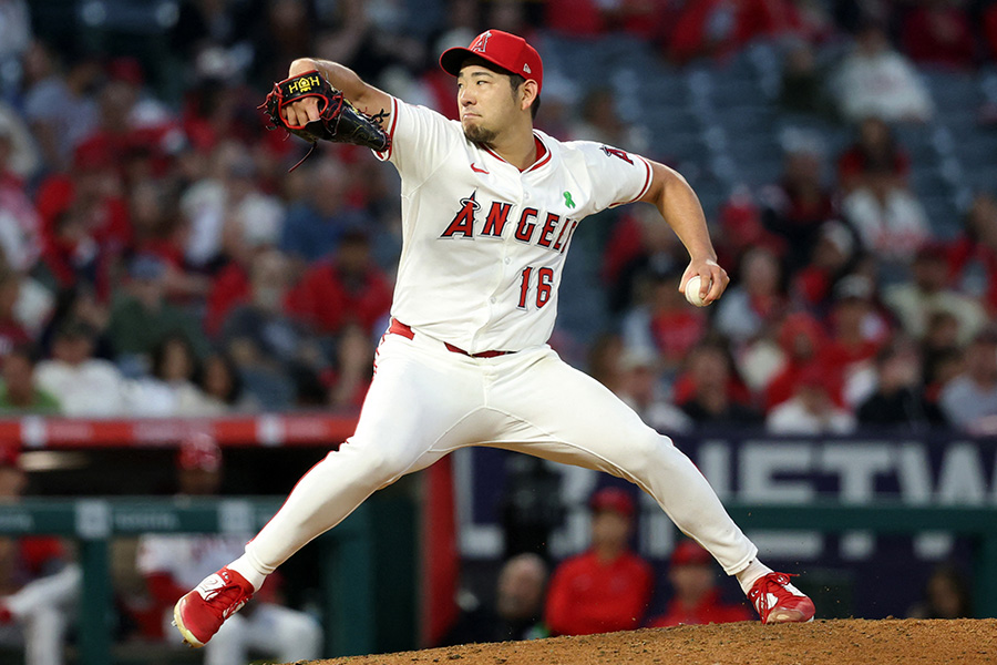 先発したエンゼルス・菊池雄星【写真：ロイター】