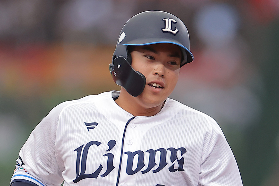 西武・仲三河優太【写真提供：産経新聞社】