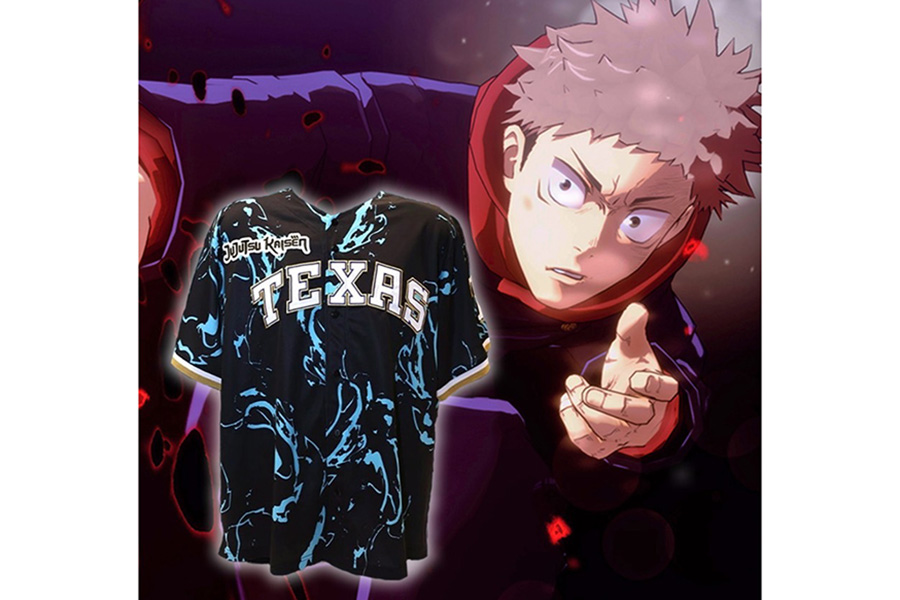 MLB公式Xが公開したレンジャーズの特別ユニホーム（写真はスクリーンショット）