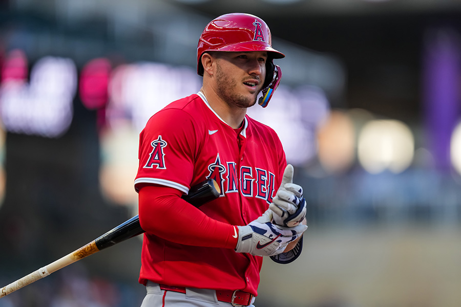 エンゼルスのマイク・トラウト【写真：Getty Images】