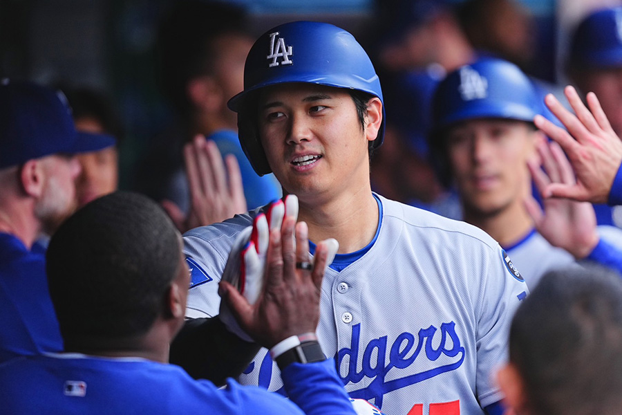 ドジャース・大谷翔平【写真:荒川祐史】