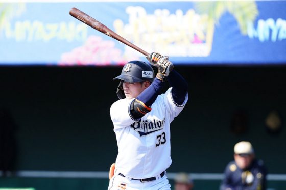 オリックスバファローズ　杉澤龍　実使用　バット オリックス・バファローズ #33 杉澤 龍（すぎさわ りゅう）の