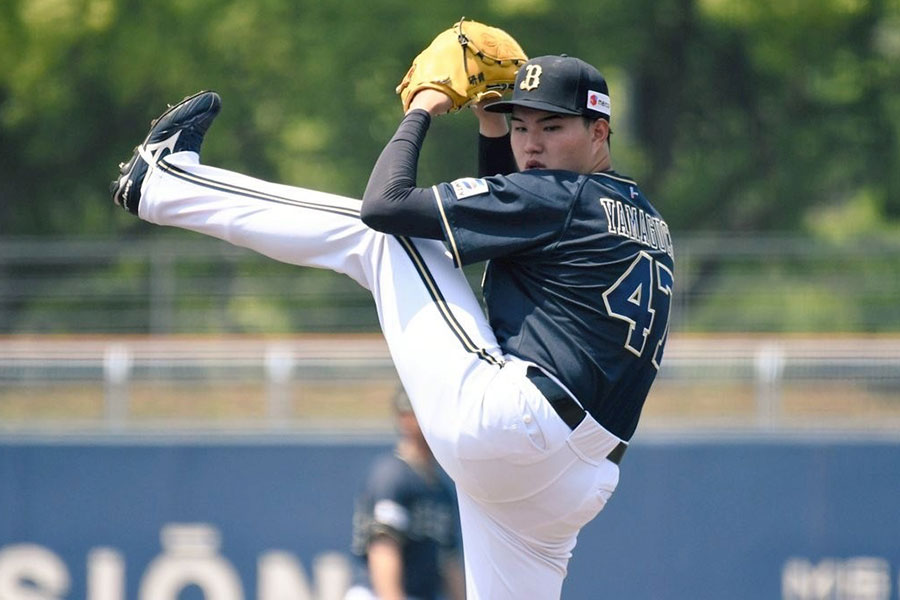 オリックス・山口廉王【写真：北野正樹】