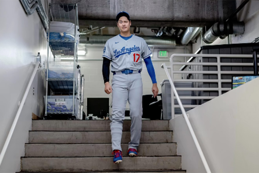 ジョン・スーフー氏が撮影した大谷翔平【写真提供：ジョン・スーフー/ドジャース】