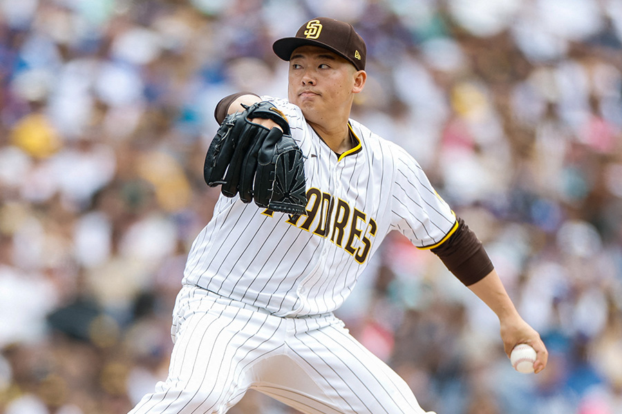 パドレスの松井裕樹【写真：ロイター】