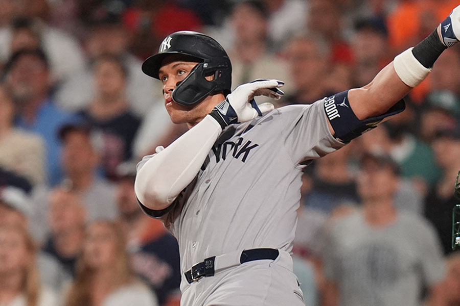 26号本塁打を放ったヤンキースのアーロン・ジャッジ【写真：ロイター】
