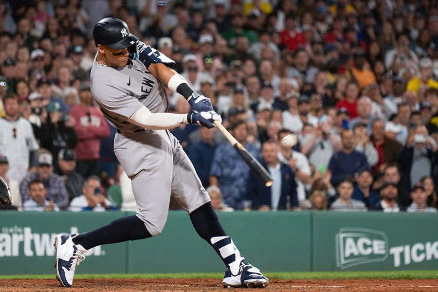 Rソックス戦で26号本塁打を放ったヤンキースのアーロン・ジャッジ【写真：Getty Images】