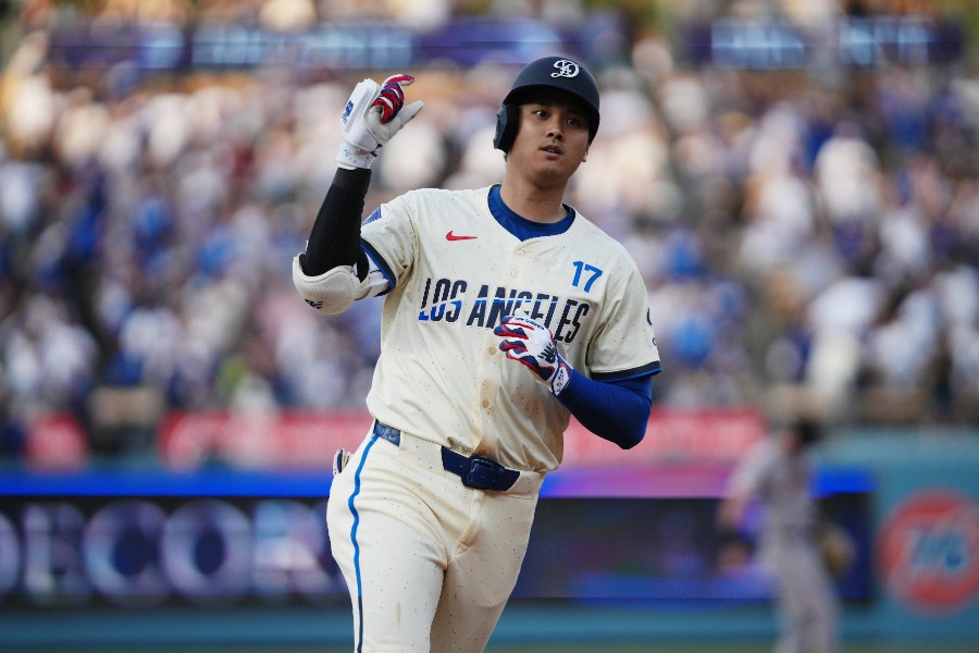 24号の本塁打を放ったドジャース・大谷翔平【写真：Getty Images】