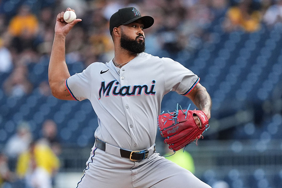 マーリンズのサンディ・アルカンタラ投手【写真：Getty Images】