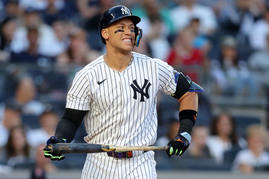 ヤンキースのアーロン・ジャッジ【写真：ロイター】