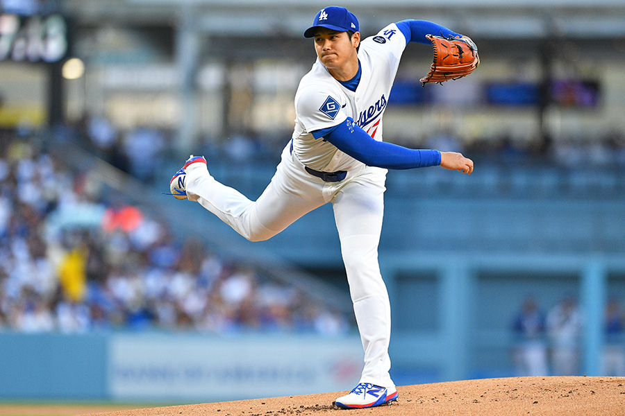 先発したドジャース・大谷翔平【写真：Getty Images】