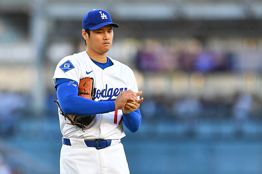 パドレス戦に先発したドジャース・大谷翔平【写真：Getty Images】