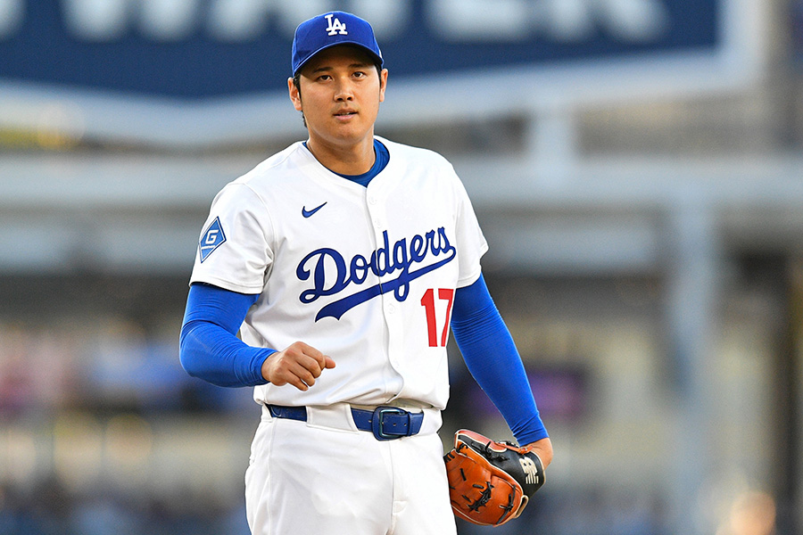 パドレス戦に先発したドジャース・大谷翔平【写真：Getty Images】
