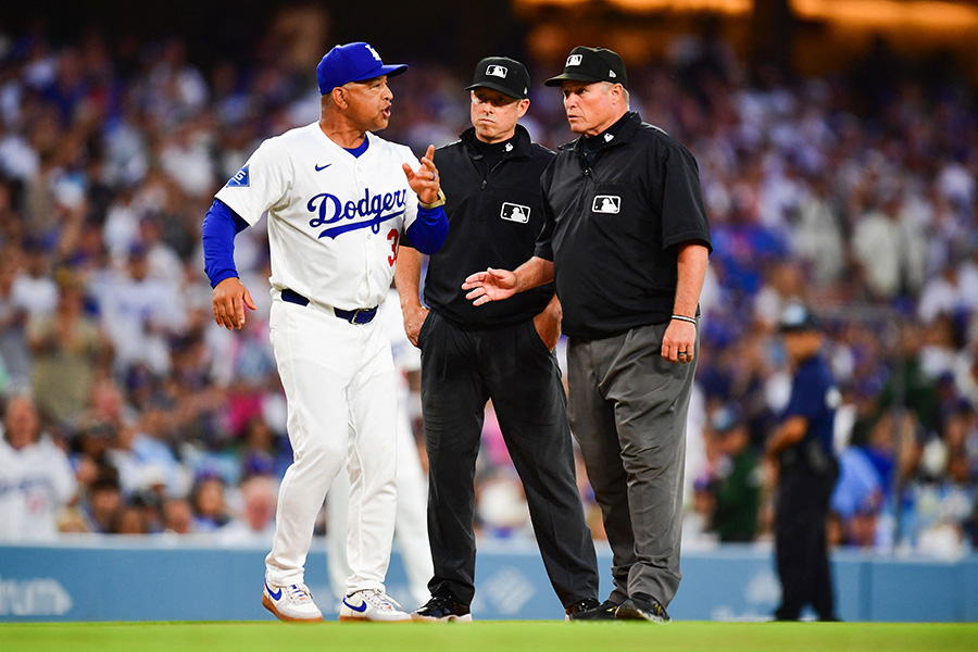 ドジャースのデーブ・ロバーツ監督【写真：ロイター】