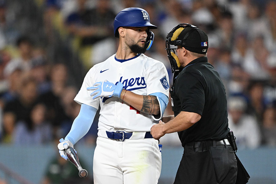 ドジャースのアンディ・パヘス【写真：Getty Images】