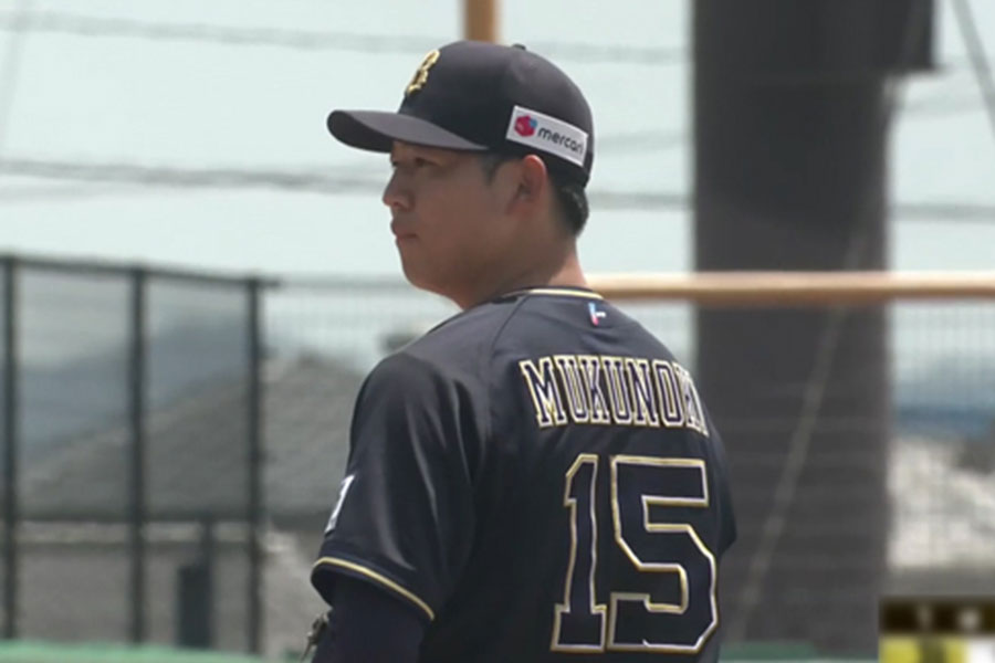 オリックス・椋木蓮【写真：パーソル パ・リーグTV】