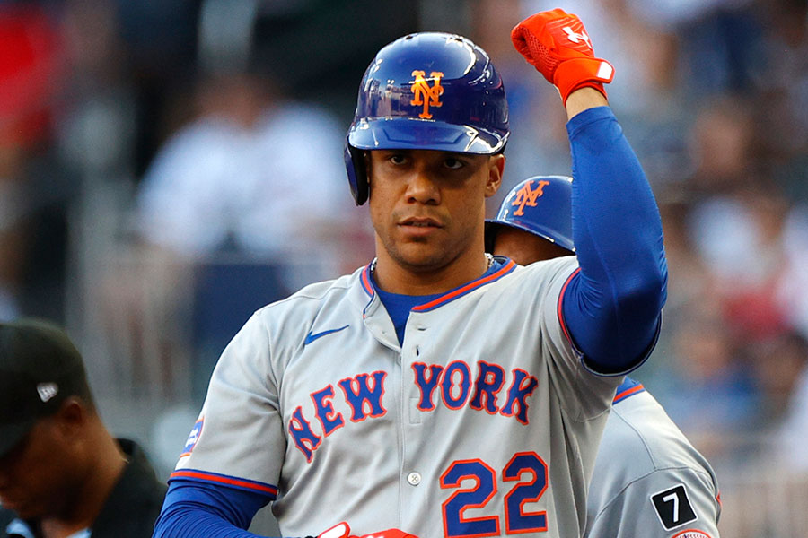 通算1000本安打を放ったメッツのフアン・ソト【写真：Getty Images】