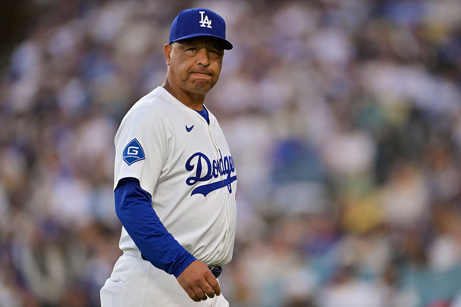 ドジャースのデーブ・ロバーツ監督【写真：ロイター】