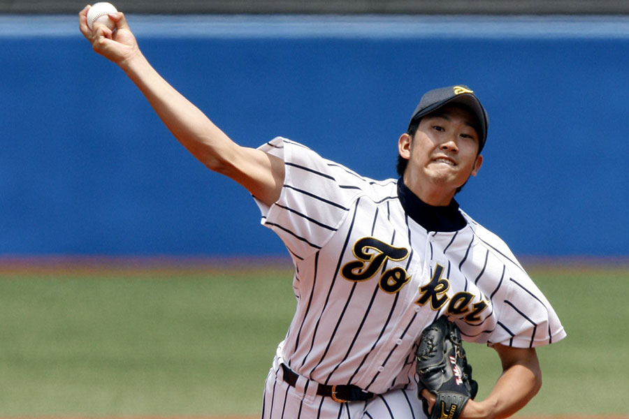 東海大時代の菅野智之【写真提供：産経新聞社】