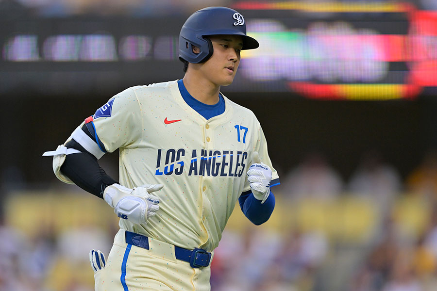 ナショナルズ戦に出場したドジャース・大谷翔平【写真:Getty Images】