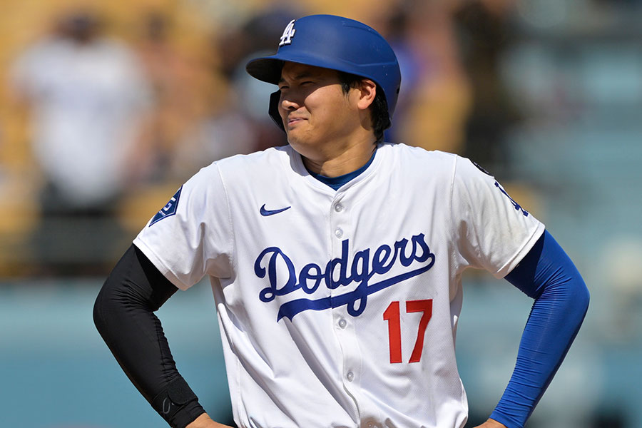 ナショナルズ戦に出場したドジャース・大谷翔平【写真：Getty Images】
