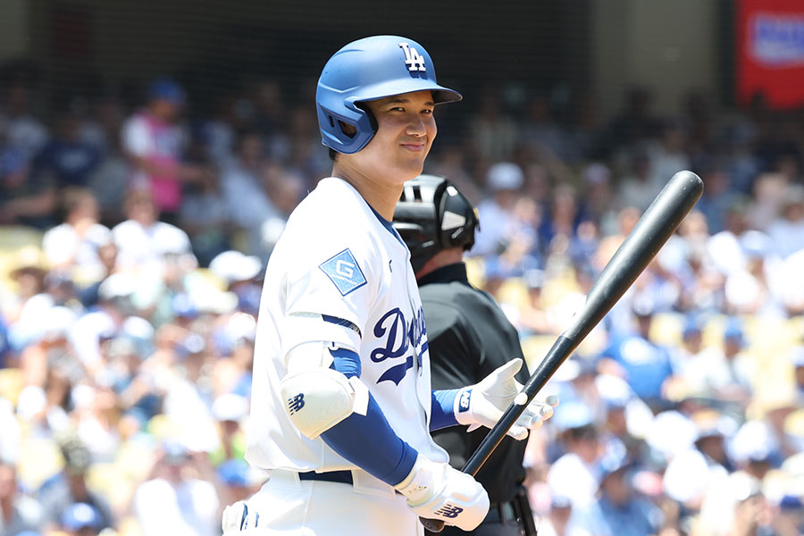 ナショナルズ戦に出場したドジャース・大谷翔平【写真：Getty Images】