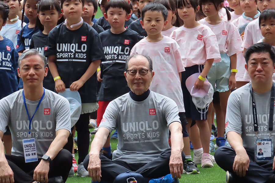 イベントに臨んだ王貞治氏【写真：片倉尚文】