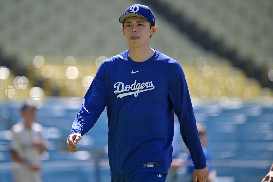 ドジャース・佐々木朗希【写真：ロイター】