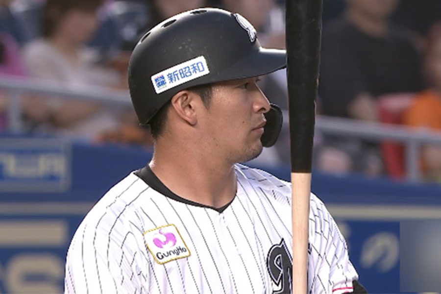 ロッテ・池田来翔【写真：パーソル パ・リーグTV】