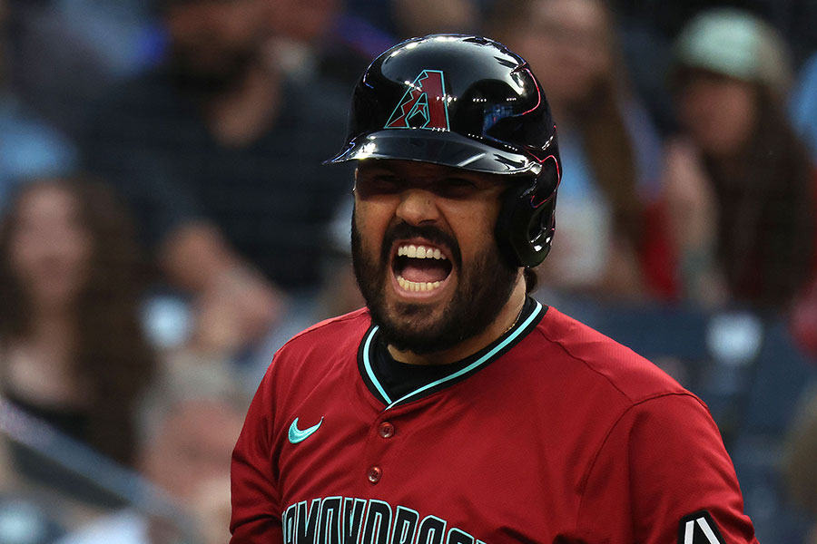 ダイヤモンドバックスのエウへニオ・スアレス【写真：Getty Images】