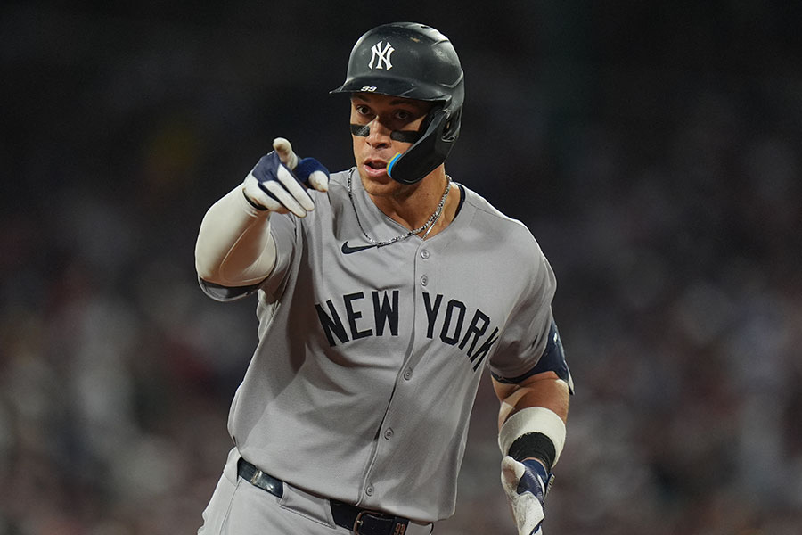 ヤンキースのアーロン・ジャッジ【写真：ロイター】