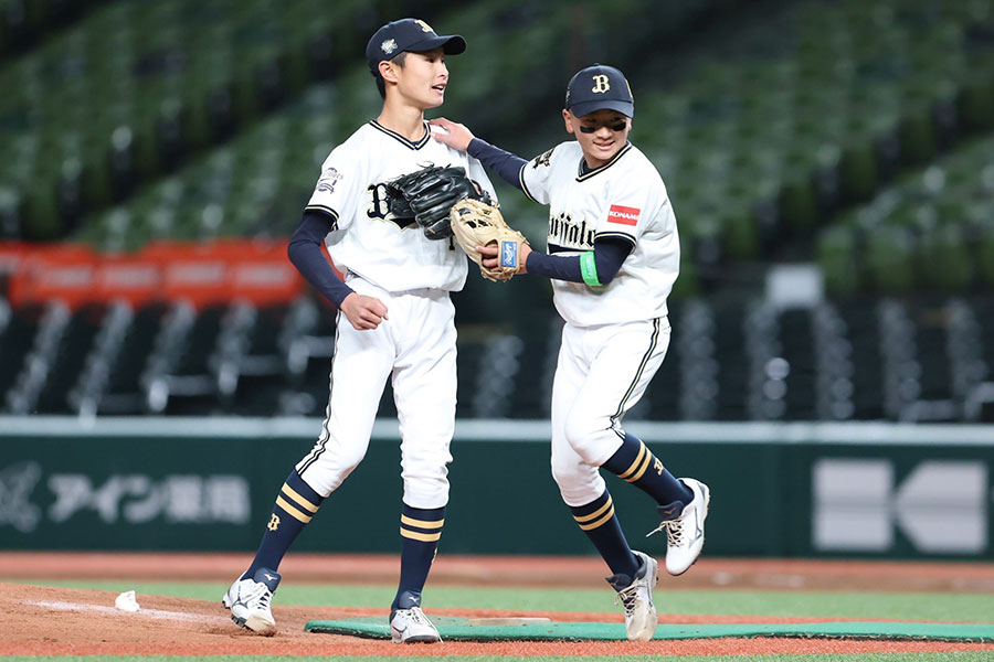 昨年大会に出場したオリックスジュニアナイン【写真：加治屋友輝】