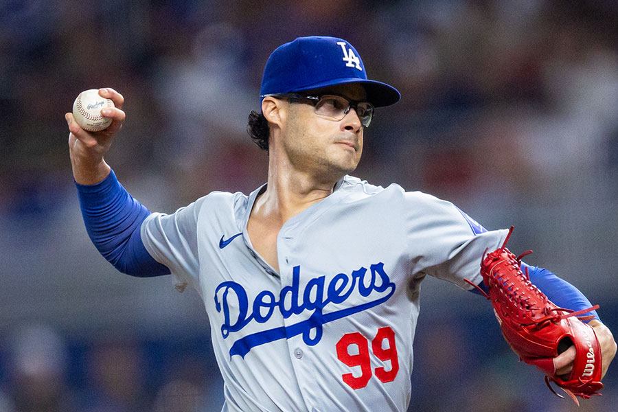 ドジャース時代のジョー・ケリー【写真：Getty Images】