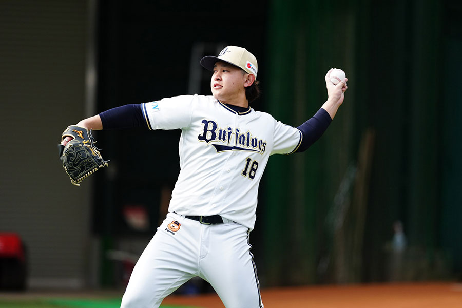 オリックス・宮城大弥【写真：小林靖】