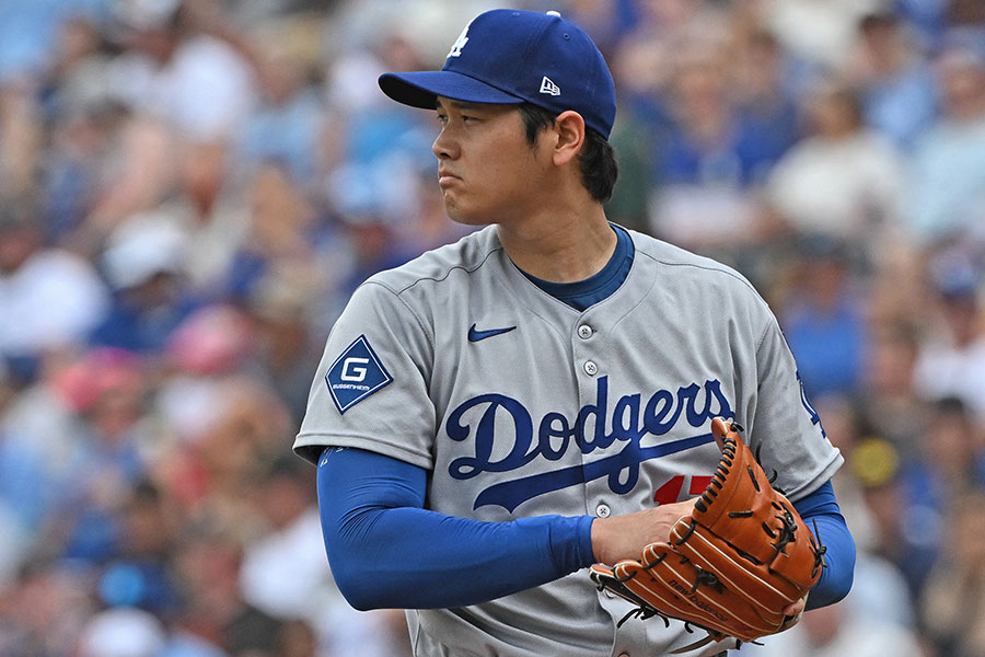 ロイヤルズ戦に先発したドジャース・大谷翔平【写真：ロイター】