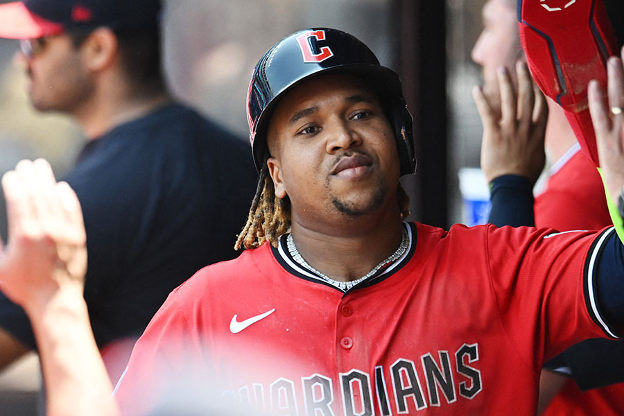 ガーディアンズのホセ・ラミレス【写真：ロイター】