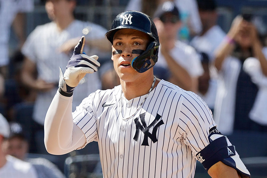 30号本塁打を放ったヤンキースのアーロン・ジャッジ【写真：Getty Images】