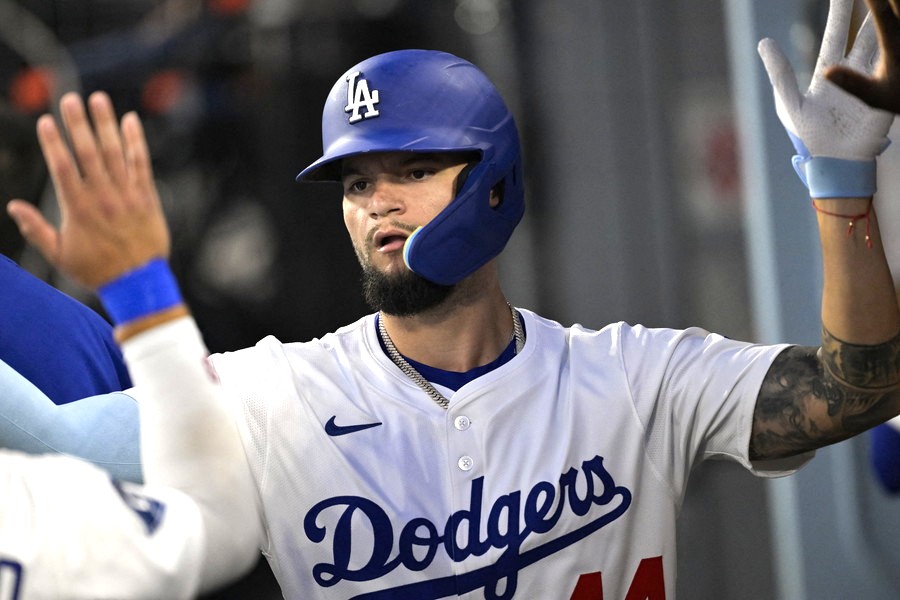 ドジャースのアンディ・パヘス【写真：ロイター】
