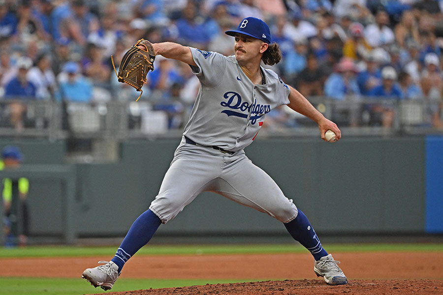 ドジャースのジャスティン・ロブレスキー【写真：ロイター】