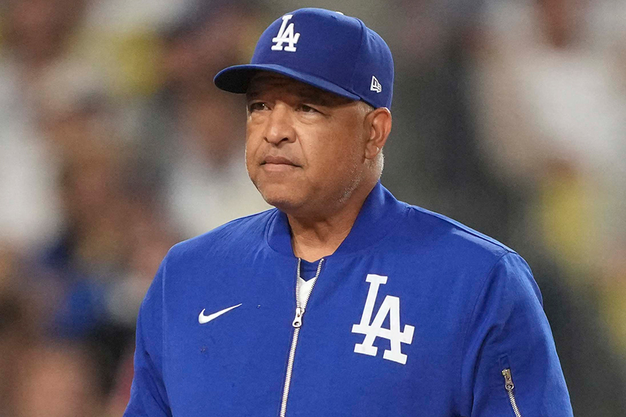 ドジャースのデーブ・ロバーツ監督【写真：ロイター】