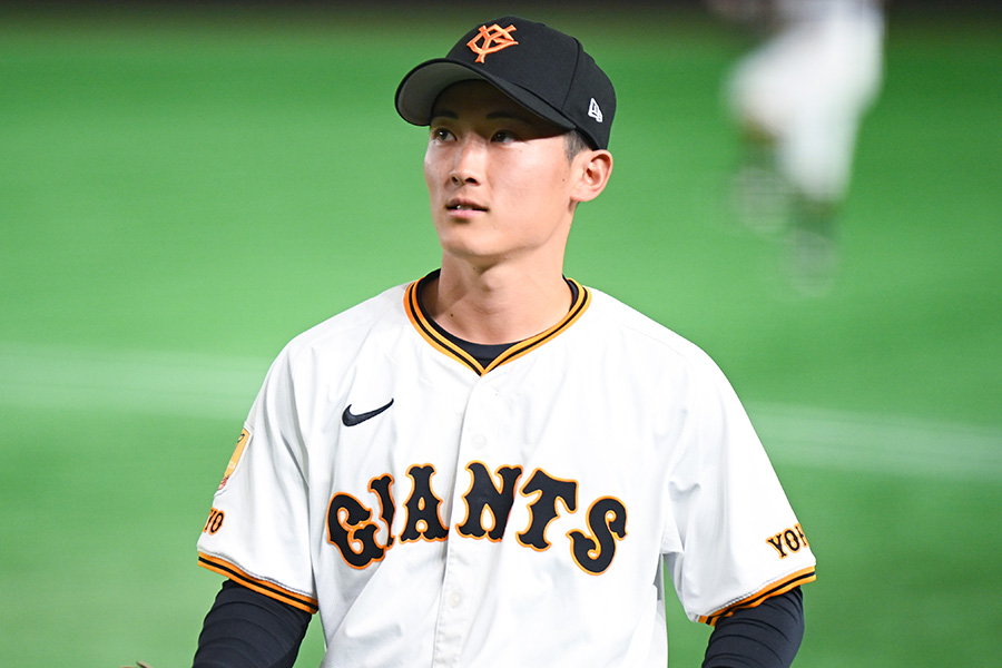 巨人・浦田俊輔【写真：中戸川知世】