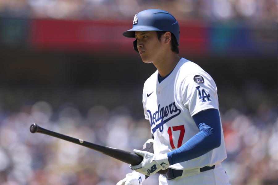 アストロズ戦に出場したドジャース・大谷翔平【写真：Getty Images】
