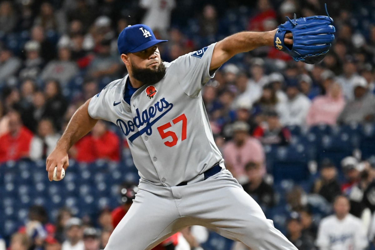 ドジャース時代のルイス・ガルシア【写真:Getty Images】