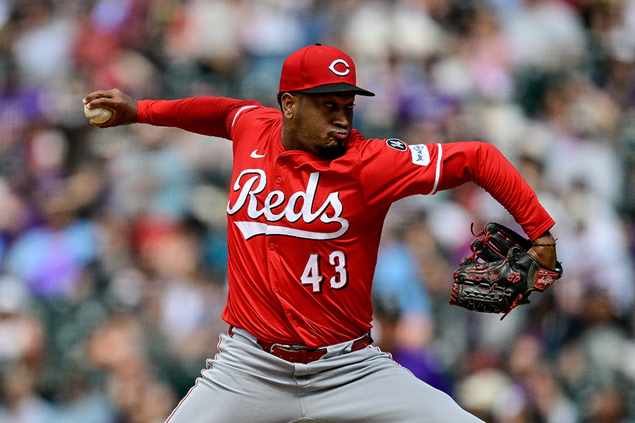 ドジャースのアレクシス・ディアス（写真はレッズ時代）【写真：Getty Images】